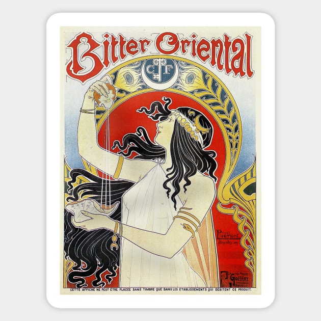 Bitter Oriental Sticker by RockettGraph1cs